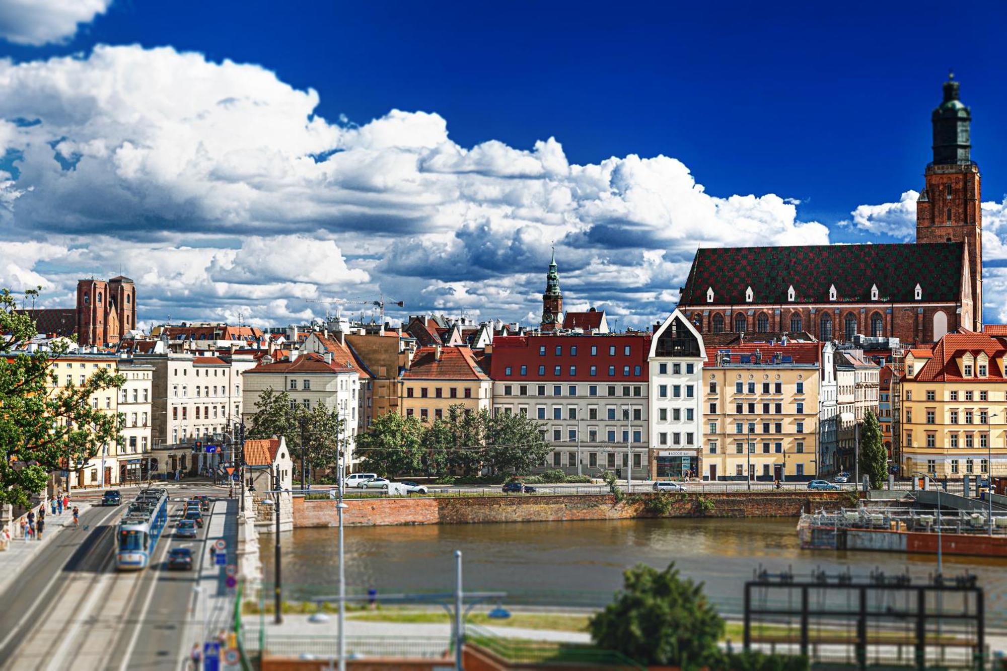 Luksusowy Apartament Z Parkingiem I Klimatyzacja W Samym Centrum Wroclawia Exteriör bild