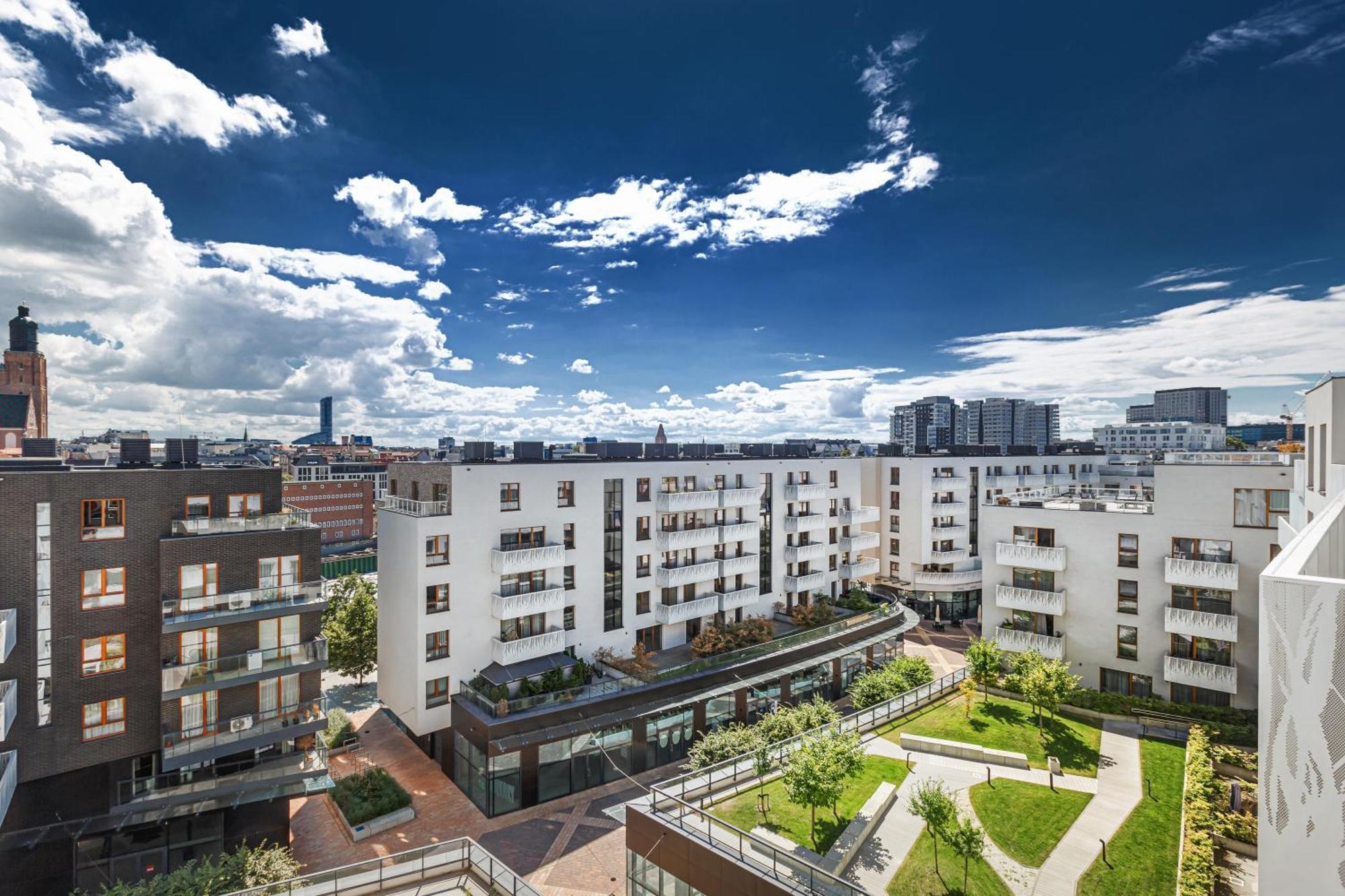Luksusowy Apartament Z Parkingiem I Klimatyzacja W Samym Centrum Wroclawia Exteriör bild